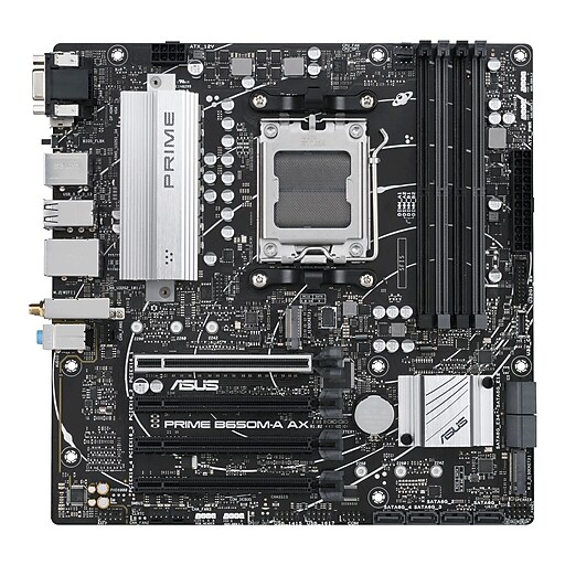 ASUS AMD B650 搭載 Socket AM5 対応 Micro-ATX Amazon | ASUS AMD B650 Micro-ATXマザーボード、DDR5、PCIe 5.0