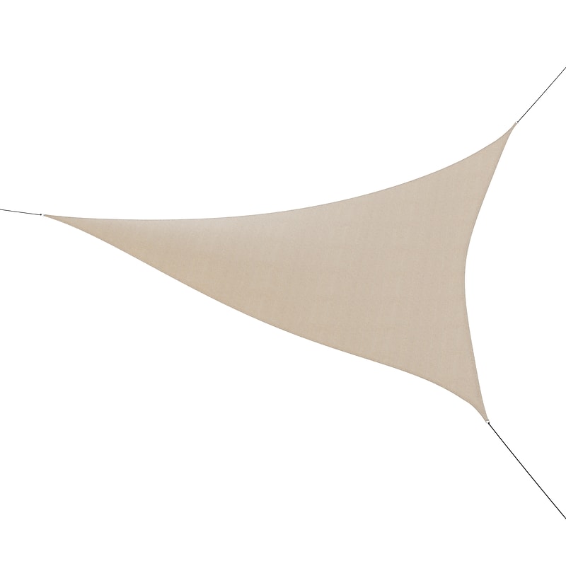 Flash Furniture Palmetto Triangle Sun Sail Shade Canopy, Sand (GMWLSS220031SND) image 1