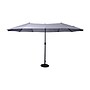 Flash Furniture Elizabeth Triple Head Patio Umbrella, Gray (GMWLUU021GRY)~#|#~sp238469473_sc7