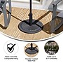 Flash Furniture Kona Universal Cement Patio Umbrella Base, Black (GMWLB49014ABK)~#|#~sp238469504_sc7