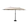 Flash Furniture Elizabeth Triple Head Patio Umbrella, Tan (GMWLUU021TAN)~#|#~sp238469512_sc7