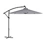 Flash Furniture Sedona Round Cantilever Umbrella with 32 Solar LED Lights, Gray (GMWLUU012GRY)~#|#~sp238469523_sc7