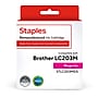 Staples Remanufactured Magenta High Yield Ink Cartridge Replacement for Brother LC-203XL (STLC203MDS)~#|#~sp238687516_sc7