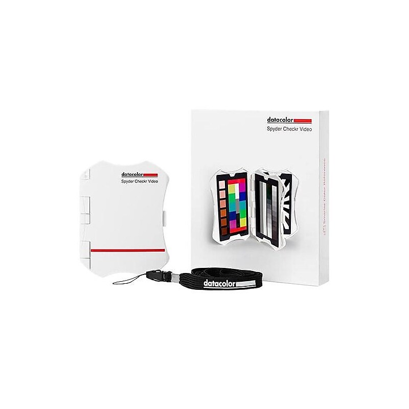 Datacolor Spyder Checkr Video Color Chart, For Editing Software, White (SCV310) image 1