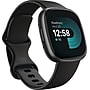 Google Fitbit Versa 4 Smart Watch, Black, Graphite Aluminum (FB523BKBK-US)~#|#~sp239297338_sc7