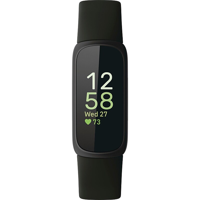 Google Fitbit Inspire 3 Smart Watch, Black, Midnight Zen (FB424BKBK-US) image 1