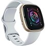 Google Fitbit Sense 2 Smart Watch, Misty Blue, Soft Gold Aluminum (FB521GLBM-US)~#|#~sp239297353_sc7