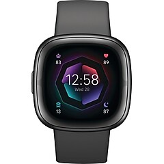 Google Fitbit Charge 6 Fitness Tracker, Obsidian/Black