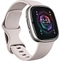 Google Fitbit Sense 2 Smart Watch, Lunar White, Platinum Aluminum (FB521SRWT-US)~#|#~sp239297362_sc7
