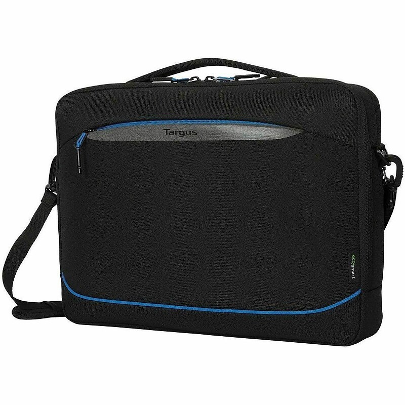 Targus Coastline EcoSmart 16" Mesh Water Resistant Laptop Bag, Black (TBT940GL) image 1