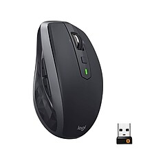 Apple Magic Wireless Ambidextrous Laser Mouse, Black/Silver