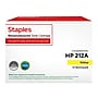 Staples Remanufactured Yellow Standard Yield Toner Cartridge Replacement for HP 212A (STW2122AR)~#|#~sp239694929_sc7