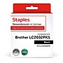 Staples Remanufactured Black High Yield Ink Cartridges Replacement for Brother LC-203XL, 2/Pack (STLC2032PK)~#|#~sp239695038_sc7