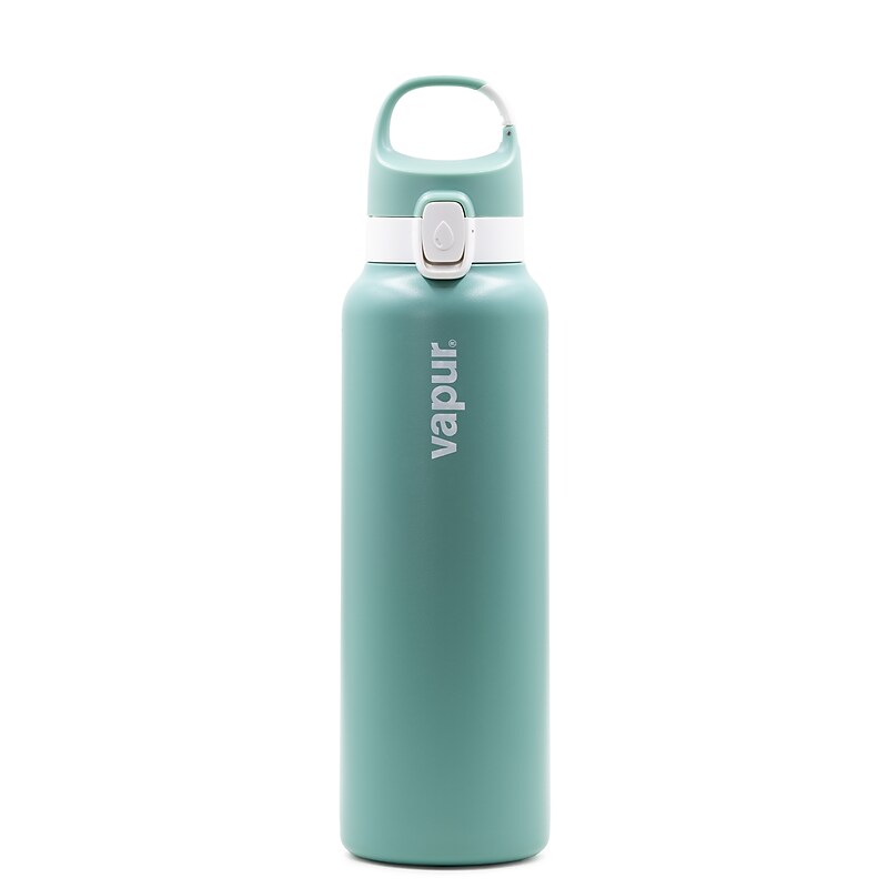 Vapur Chill Double Steel Wall Insulated Water Bottle 20 oz., Sea Glass (30183) image 1