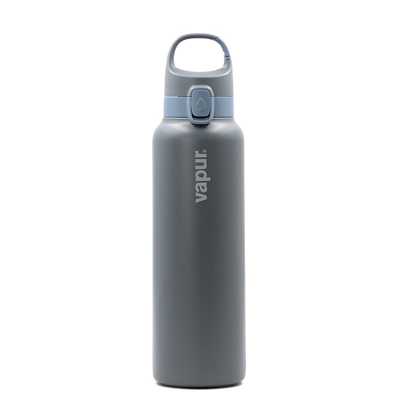 Vapur Chill Double Steel Wall Insulated Water Bottle 20 oz., Graphite Grey (30185) image 1