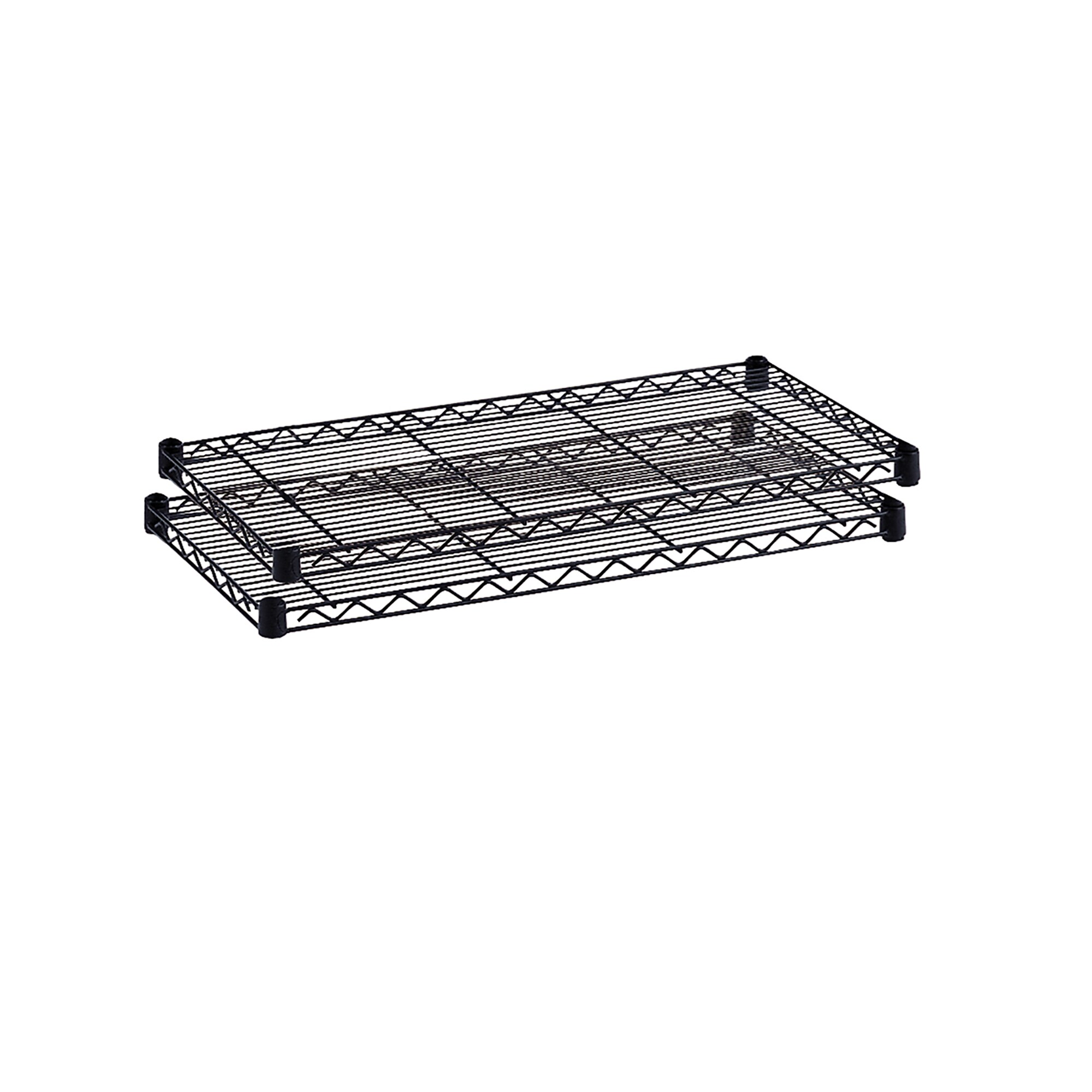 Safco Commercial Extra 2-Shelf Metal Shelf, 48″, Black (5242BL) Sansujyuku sansujyuku.com