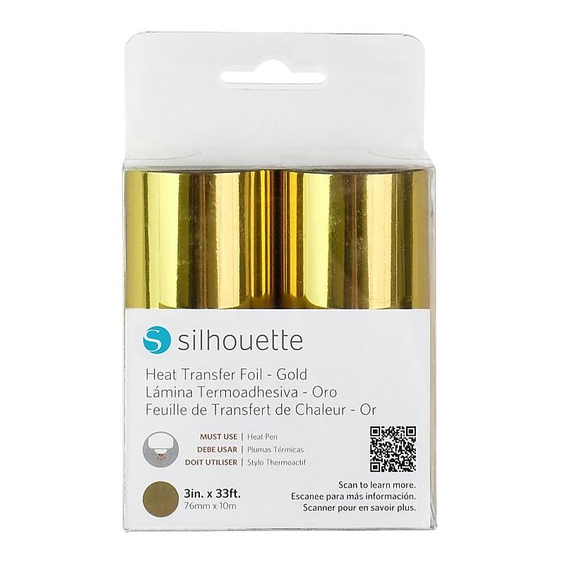 Silhouette America Heat Transfer Foil, Gold (FOIL-TRANS-GLD) image 1
