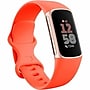 Google Fitbit Charge 6 Fitness Tracker, Coral/Champagne Gold Aluminum (GA05184NA)~#|#~sp240293869_sc7