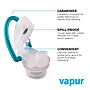 apur Anti-Bottle Collapsible Plastic Water Bottle, 34 oz., Malibu Teal (30056)~#|#~sp240295240_sc7