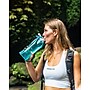 apur Anti-Bottle Collapsible Plastic Water Bottle, 34 oz., Malibu Teal (30056)~#|#~sp240295242_sc7