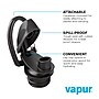Vapur Anti-Bottle Collapsible Wide Mouth Water Bottle, 34 oz., Blue Steel (30173)~#|#~sp240295261_sc7