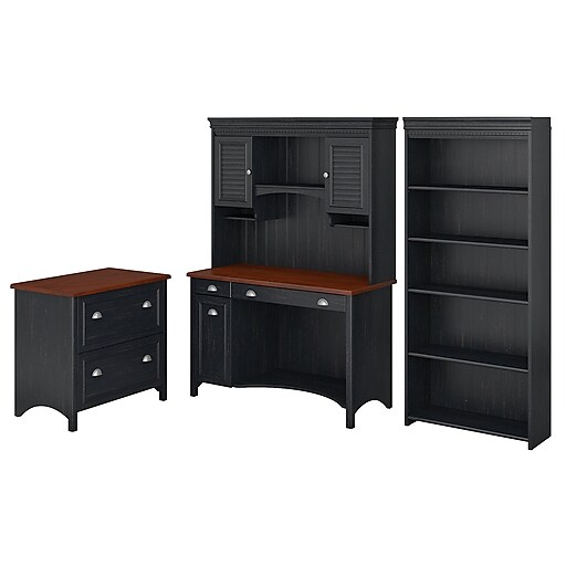 Shop Staples For Bush Furniture Stanford Computer Desk With Hutch