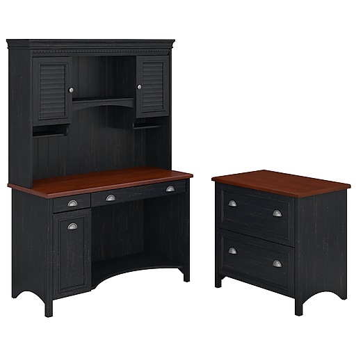 Shop Staples For Bush Furniture Stanford Computer Desk With Hutch