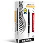Zebra Retractable Gel Pen, Medium Point, 0.7mm, Blue Ink, Dozen (45620)~#|#~sp24058423_sc7