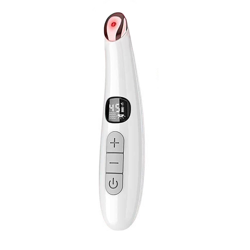 Lumina NRG Three-in-One Eye Massage Wand, White (6367) image 1
