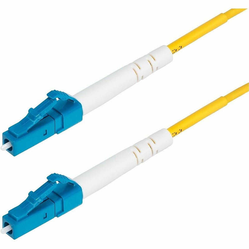 StarTech 3.28' LC to LC Networking Cable, Male to Male, Yellow (SPSMLCLCOS21M) image 1