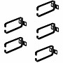 StarTech 1U Server Rack Cable Organizers, Black (CMHOOK1UN5PK)~#|#~sp240922956_sc7