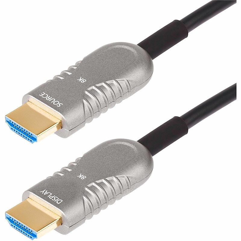 StarTech 30' HDMI 2.1 Digital Audio/Video to HDMI 2.1 Digital Audio/Video Cable, Male, Black (8KA30FHDMICABLE) image 1