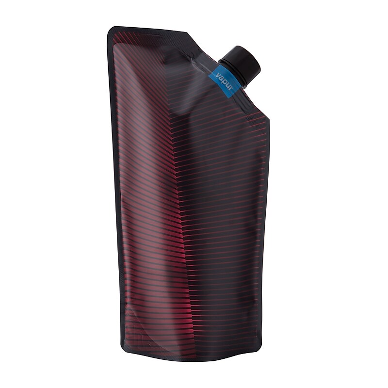 Vapur Portable Plastic Wine Carrier, 25 oz., Maroon (40022 ) image 1