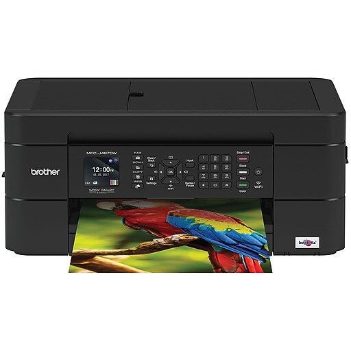 Brother MFCJ497DW Compact, Wireless Color Inkjet AllinOne Printer
