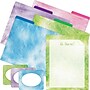Barker Creek Lime Tie-Dye File Folder, 1/3-Cut Tab, Letter Size, Assorted Colors, 107/Set (155)~#|#~sp241460886_sc7