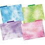 Barker Creek Pink Tie-Dye File Folder, 1/3-Cut Tab, Letter Size, Assorted Colors, 107/Set (157)~#|#~sp241460907_sc7