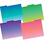 Barker Creek Pink Tie-Dye File Folder, 1/3-Cut Tab, Letter Size, Assorted Colors, 107/Set (157)~#|#~sp241460908_sc7