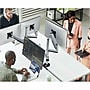 SIIG Adjustable Dual Arms, Up to 32" Monitor, Silver (CEMT3R11S1)~#|#~sp241533024_sc7