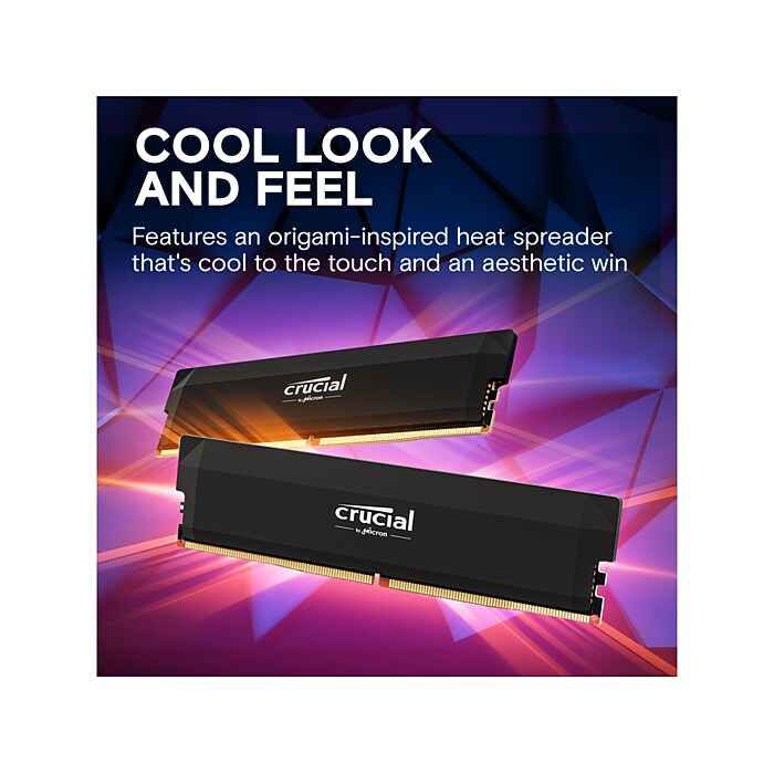 Crucial Pro 32GB (2 x 16GB) DDR5 DIMM 288-pin Gaming Desktop