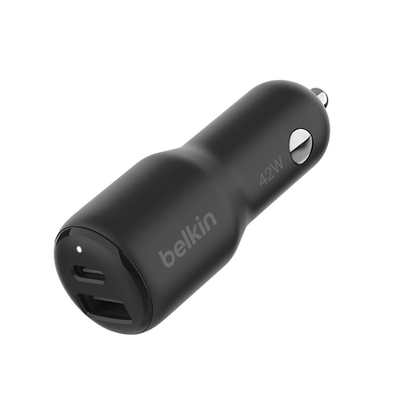 Belkin USB-C Car Charger for Multiple Brands, Black (CCB005btBK) image 1
