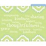 Barker Creek Thoughtfulness File Folder, 1/3-Cut Tab, Letter Size, Assorted Colors, 12/Pack (2016)~#|#~sp241539373_sc7