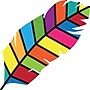 Barker Creek Bohemian Feathers Double-Sided Accents, Multi-Design Set, 36/Set (2221)~#|#~sp241539409_sc7