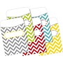 Barker Creek Beautiful Chevron File Folder, 1/3-Cut Tab, Letter Size, Assorted Colors, 42/Set (4415)~#|#~sp241540077_sc7