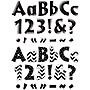 Barker Creek Black Tie Affair, Black Chevron & Dots  4" Letters and Numbers, Multicolored, 510/Pack (4425)~#|#~sp241540094_sc7