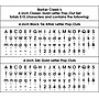 Barker Creek Gold & Black Tie Affair  4" Letters and Numbers, Multicolored, 510/Pack (4426)~#|#~sp241540100_sc7