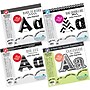Barker Creek Chalkboard, Boho Chic, Black Chevron & Dots, Black Tie Affair  4" Letters and Numbers, 999/Pack (4428)~#|#~sp241540106_sc7