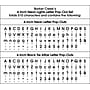 Barker Creek Neon & Black Tie Affair  4" Letters and Numbers, Multicolored, 510/Pack (4431)~#|#~sp241540130_sc7