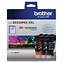 Brother LC3033 Cyan/Magenta/Yellow Super High Yield Ink Tank Cartridge, 3/Pack~#|#~sp24159371_sc7