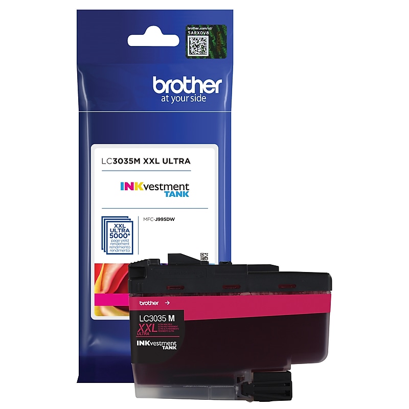 Brother LC3035M Magenta Ultra High Yield Ink Tank   Cartridge image 1