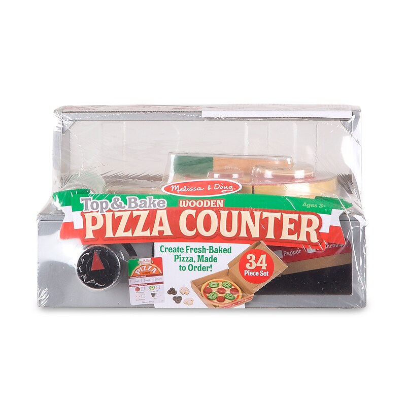 Melissa & Doug Top & Bake Pizza Counter, 4/Pack (9465-BULK) image 1